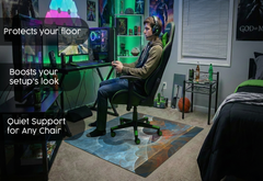 Precision Floor Mat - Innovative Custom PVC Mat for Home, Kitchen & Playrooms – Water Resistant, Stain-Proof & Kids-Safe - Vibrant Designs with Adjustable Sizes from 20x20 cm up to 200x300 cm : Abstraction 1