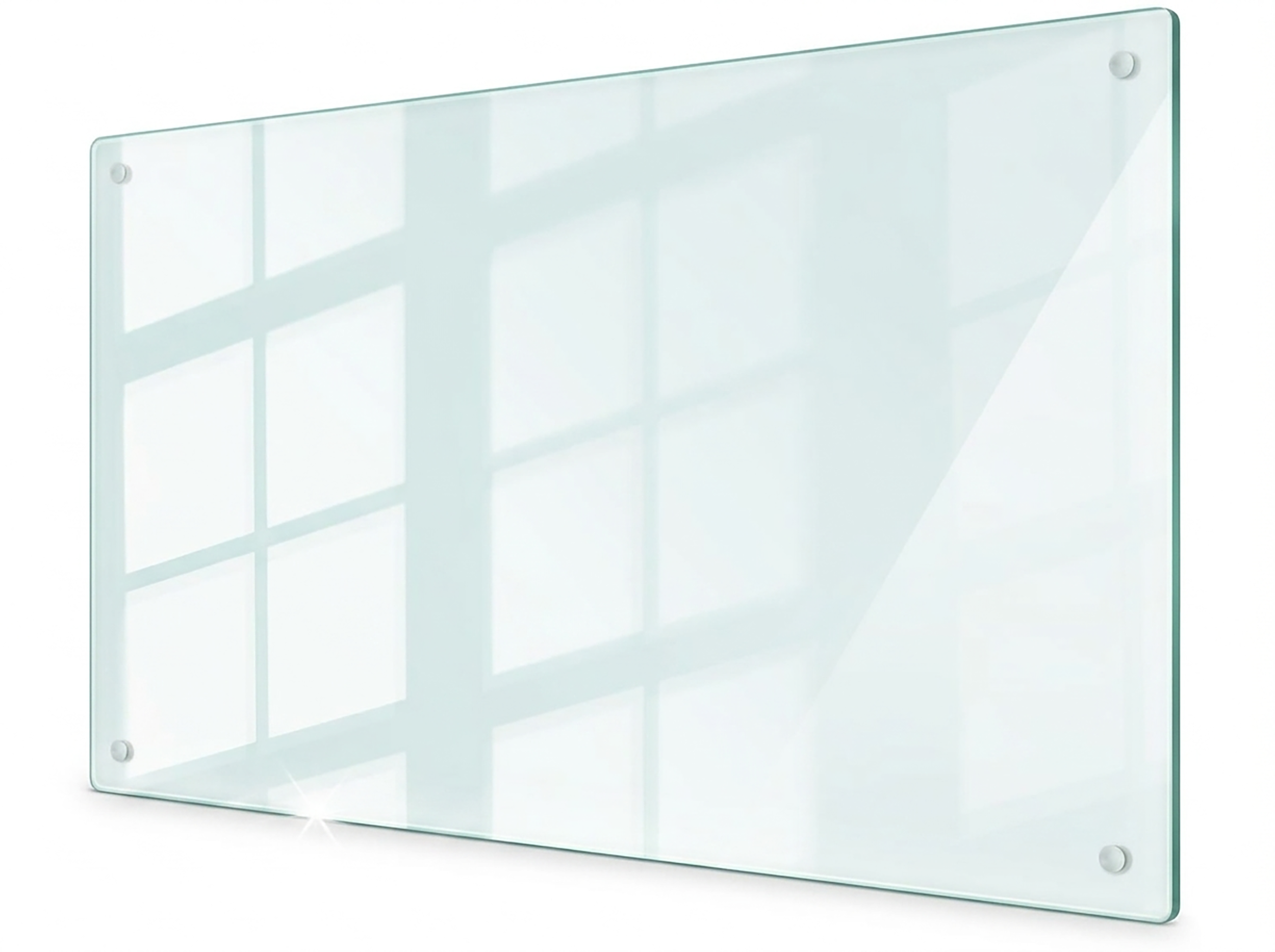 Concept Crystal XXL Glass Chopping Board (80x52cm / 2x 40x52), Giant Transparent Tempered Glass Worktop Saver, Clear Kitchen Countertop Surface Protector