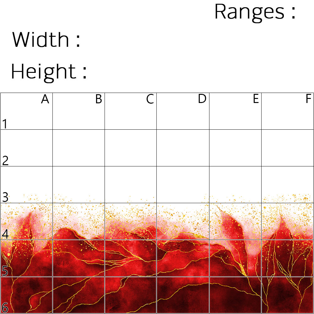 Precision Floor Mat - Innovative Custom PVC Mat for Home, Kitchen & Playrooms – Water Resistant, Stain-Proof & Kids-Safe - Vibrant Designs with Adjustable Sizes from 20x20 cm up to 200x300 cm : Red marble leaves