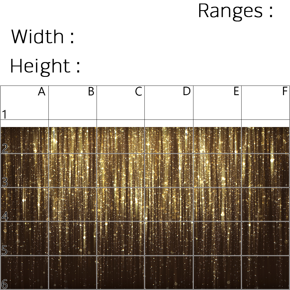 Precision Floor Mat - Innovative Custom PVC Mat for Home, Kitchen & Playrooms – Water Resistant, Stain-Proof & Kids-Safe - Vibrant Designs with Adjustable Sizes from 20x20 cm up to 200x300 cm : Gold glitter