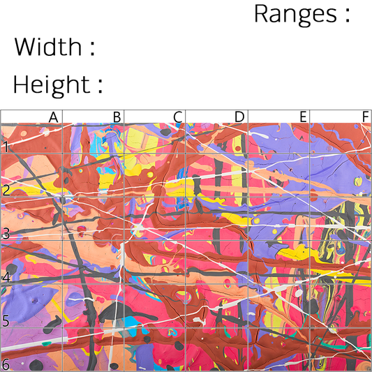 Precision Floor Mat - Innovative Custom PVC Mat for Home, Kitchen & Playrooms – Water Resistant, Stain-Proof & Kids-Safe - Vibrant Designs with Adjustable Sizes from 20x20 cm up to 200x300 cm : Colorful spots 2