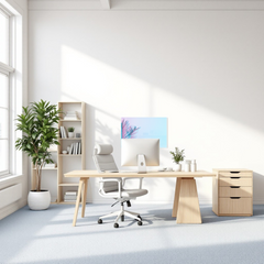 Magnetic Metal Board – Dry-Erase Wall Board & Strong Magnet Bulletin Board for Offices, Homes & Classrooms – Modern & Durable Wall Organizer : Tropical leaves