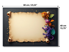 Magnetic Metal Board – Dry-Erase Wall Board & Strong Magnet Bulletin Board for Offices, Homes & Classrooms – Modern & Durable Wall Organizer : Helpful pixies