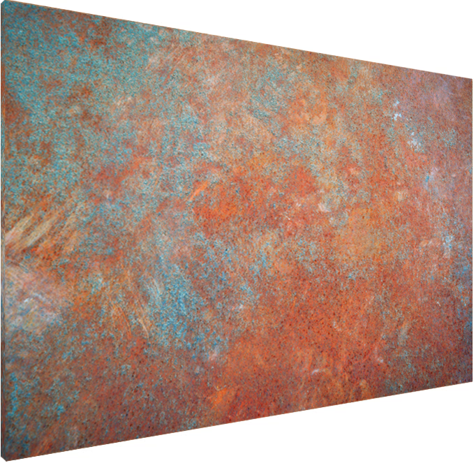 Magnetic Metal Board – Dry-Erase Wall Board & Strong Magnet Bulletin Board for Offices, Homes & Classrooms – Modern & Durable Wall Organizer : Oxidized metal