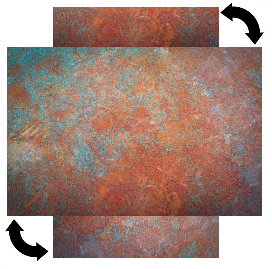 Magnetic Metal Board – Dry-Erase Wall Board & Strong Magnet Bulletin Board for Offices, Homes & Classrooms – Modern & Durable Wall Organizer : Oxidized metal