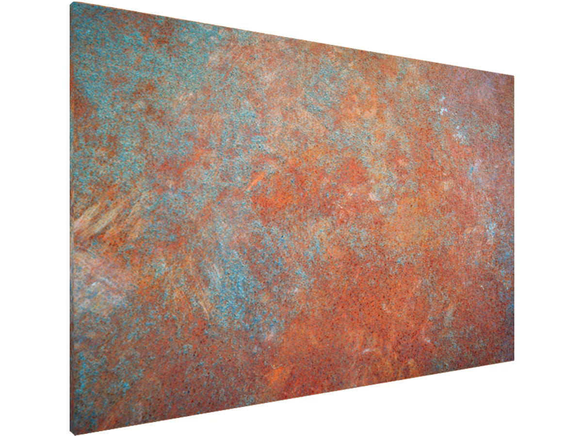 Magnetische Metalltafel – Trocken abwischbare Wandtafel und starke Magnet-Pinnwand für Büros, Zuhause und Klassenzimmer – Moderner und langlebiger Wand-Organizer: Oxidiertes Metall