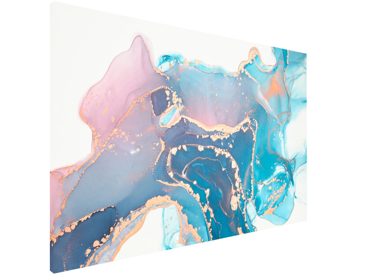 Magnetic Metal Board – Dry-Erase Wall Board & Strong Magnet Bulletin Board for Offices, Homes & Classrooms – Modern & Durable Wall Organizer : Liquid colours 2