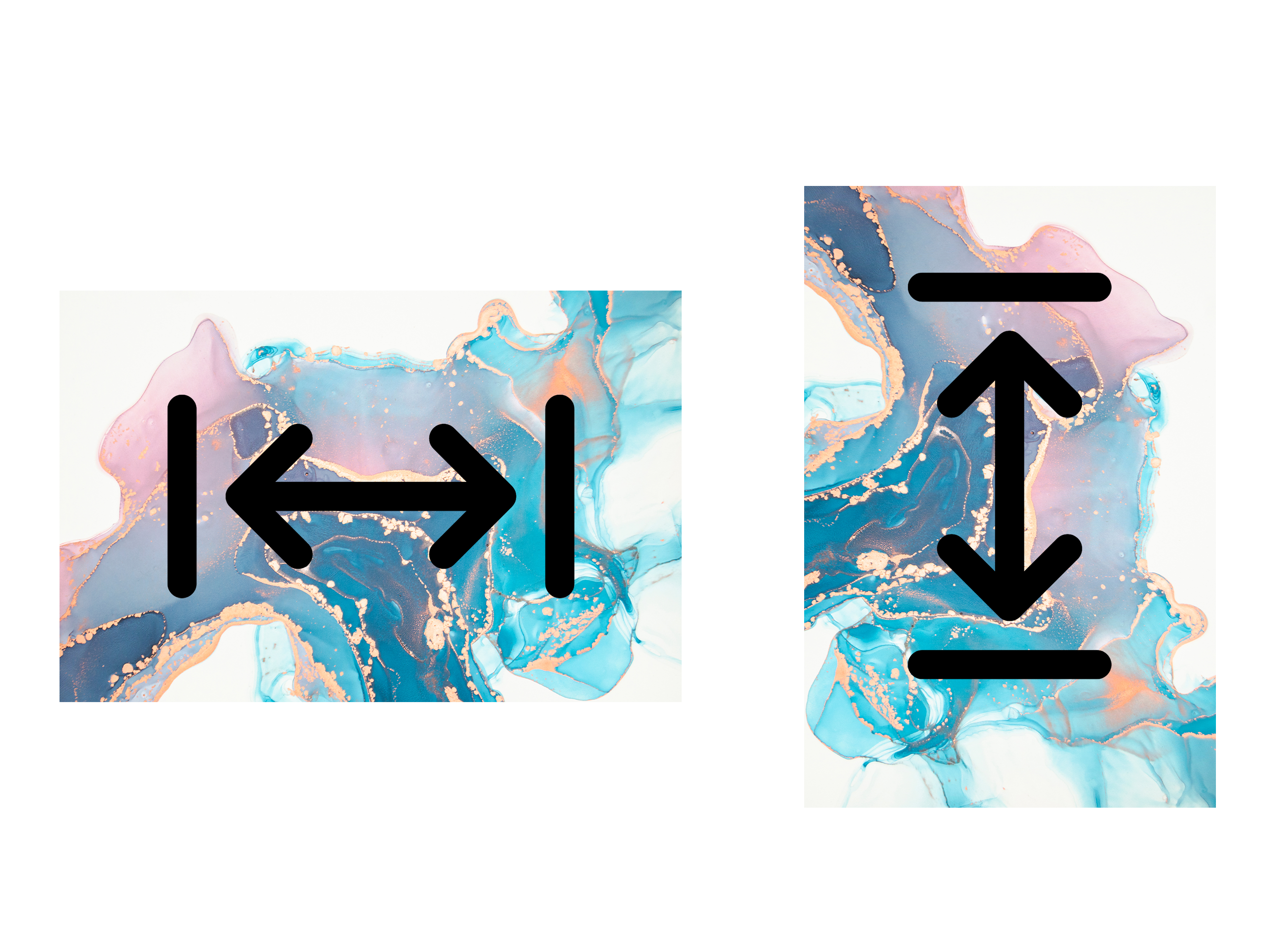 Magnetic Metal Board – Dry-Erase Wall Board & Strong Magnet Bulletin Board for Offices, Homes & Classrooms – Modern & Durable Wall Organizer : Liquid colours 2