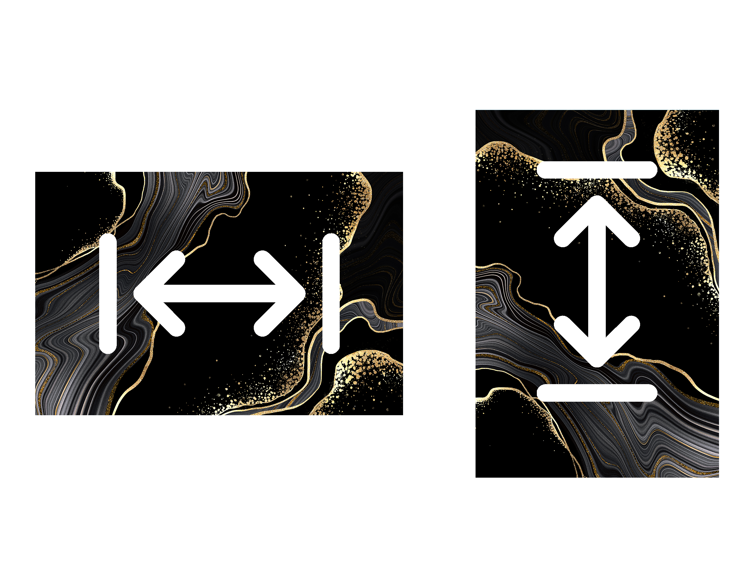 Magnetic Metal Board – Dry-Erase Wall Board & Strong Magnet Bulletin Board for Offices, Homes & Classrooms – Modern & Durable Wall Organizer : Glossy waves