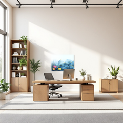 Magnetic Metal Board – Dry-Erase Wall Board & Strong Magnet Bulletin Board for Offices, Homes & Classrooms – Modern & Durable Wall Organizer : Blue marble leaves