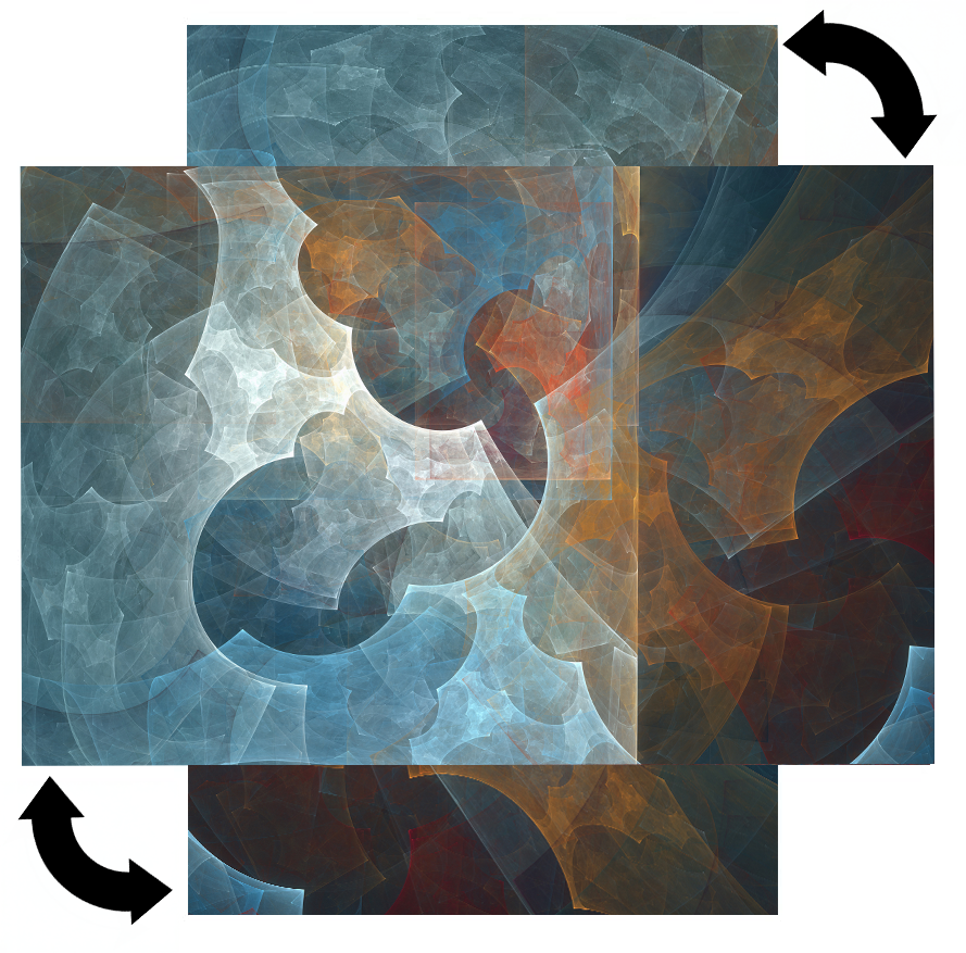 Magnetic Metal Board – Dry-Erase Wall Board & Strong Magnet Bulletin Board for Offices, Homes & Classrooms – Modern & Durable Wall Organizer : Abstraction 1