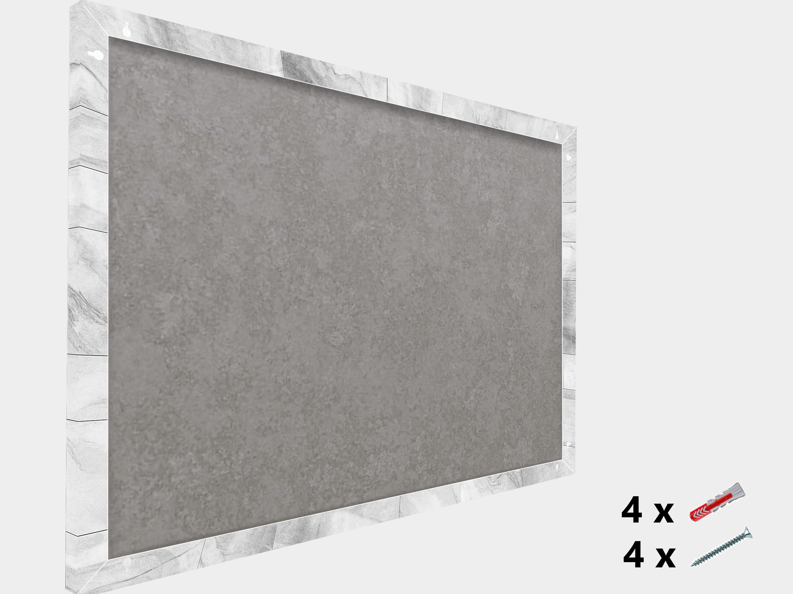 Tableau Blanc Métallique Moderne, Tableau Mémo Effaçable à Sec Design pour Bureau à Domicile