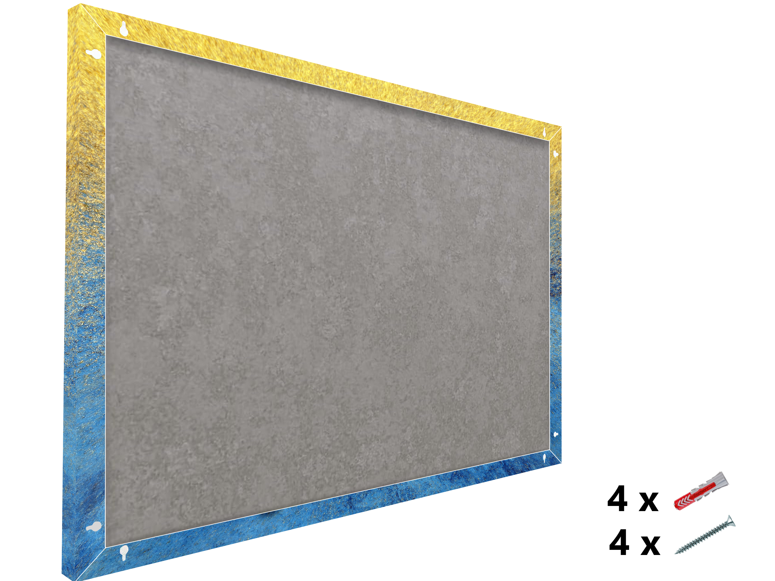 Magnetic Metal Board – Dry-Erase Wall Board & Strong Magnet Bulletin Board for Offices, Homes & Classrooms – Modern & Durable Wall Organizer : Tropical butterfly 2