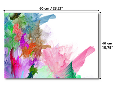 Magnetic Metal Board – Dry-Erase Wall Board & Strong Magnet Bulletin Board for Offices, Homes & Classrooms – Modern & Durable Wall Organizer : Colourful background