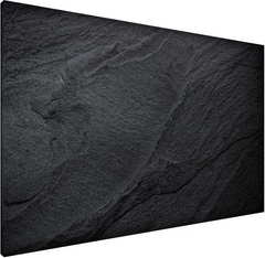 Magnetic Metal Board – Dry-Erase Wall Board & Strong Magnet Bulletin Board for Offices, Homes & Classrooms – Modern & Durable Wall Organizer : Dark granite