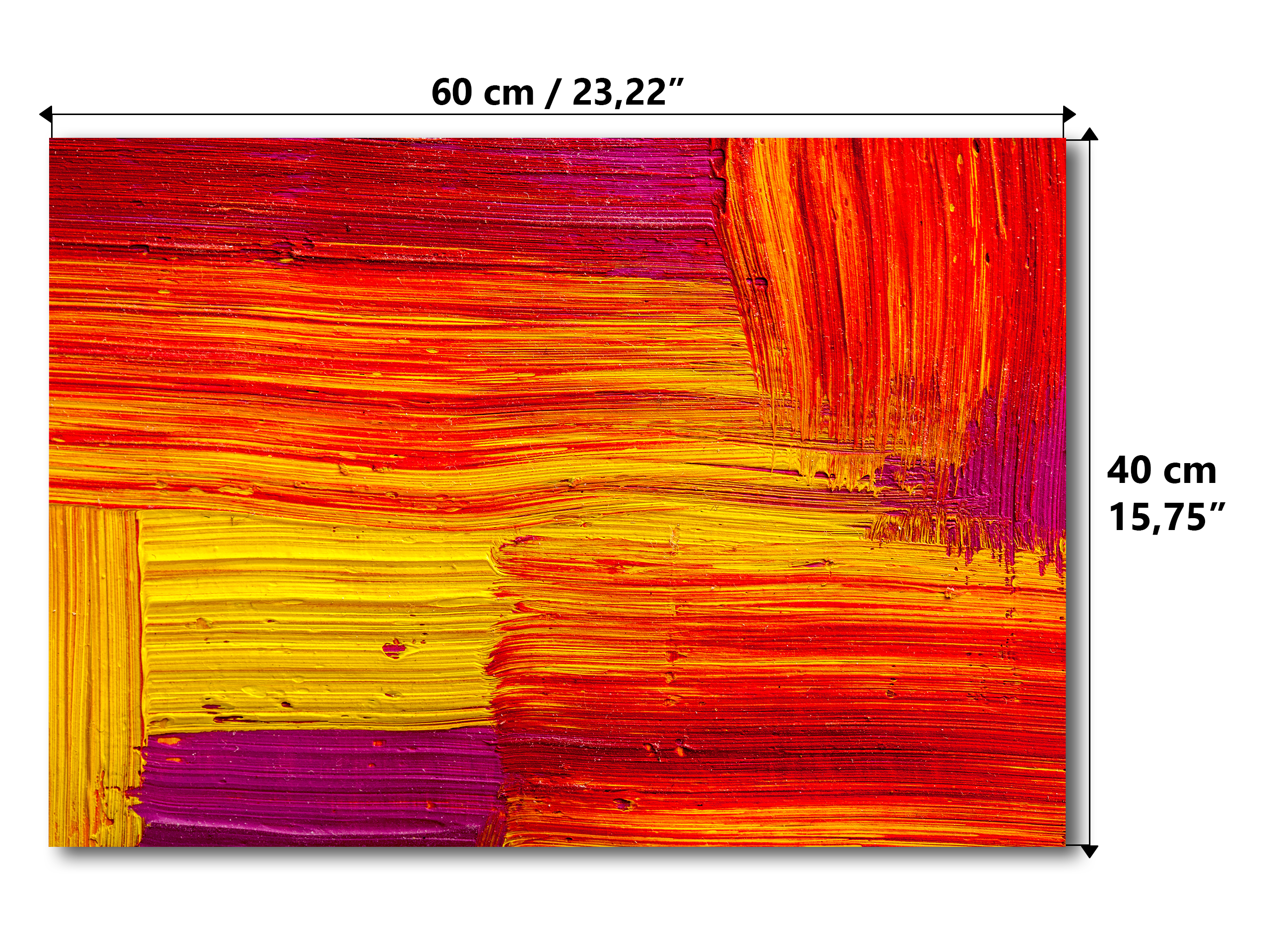 Magnetic Metal Board – Dry-Erase Wall Board & Strong Magnet Bulletin Board for Offices, Homes & Classrooms – Modern & Durable Wall Organizer : Abstract colour texture