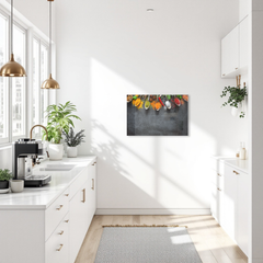 Magnetic Metal Board – Dry-Erase Wall Board & Strong Magnet Bulletin Board for Offices, Homes & Classrooms – Modern & Durable Wall Organizer : Herbs and spices