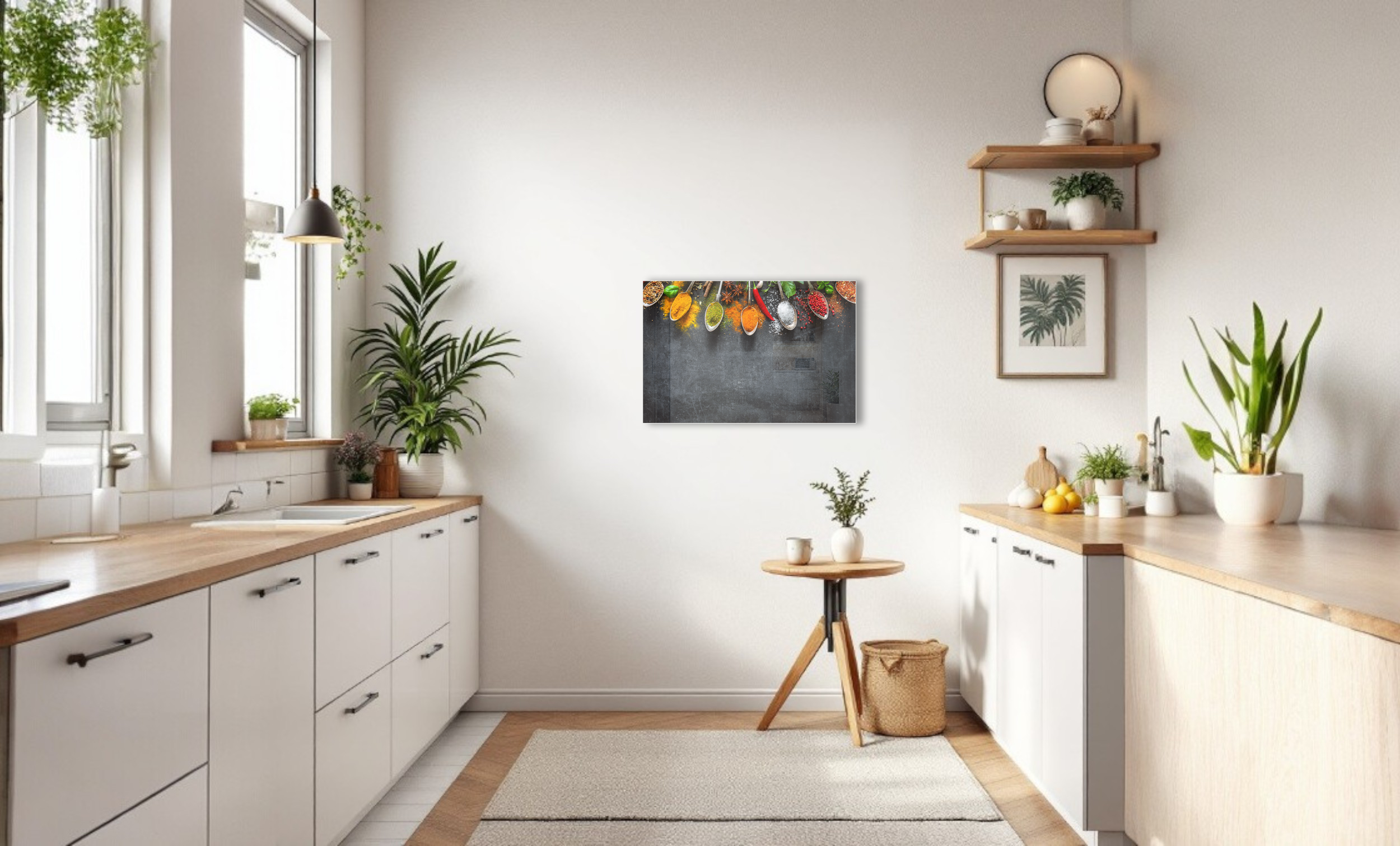 Magnetic Metal Board – Dry-Erase Wall Board & Strong Magnet Bulletin Board for Offices, Homes & Classrooms – Modern & Durable Wall Organizer : Herbs and spices