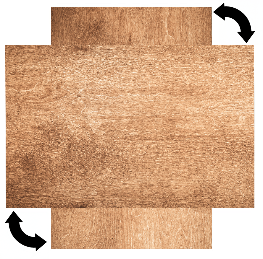 Magnetic Metal Board – Dry-Erase Wall Board & Strong Magnet Bulletin Board for Offices, Homes & Classrooms – Modern & Durable Wall Organizer : Light wood panel