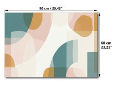 Magnetische Metalltafel – Trocken abwischbare Wandtafel und starke Magnet-Pinnwand für Büros, Zuhause und Klassenzimmer – Moderner und langlebiger Wand-Organizer: Gemalte Katze