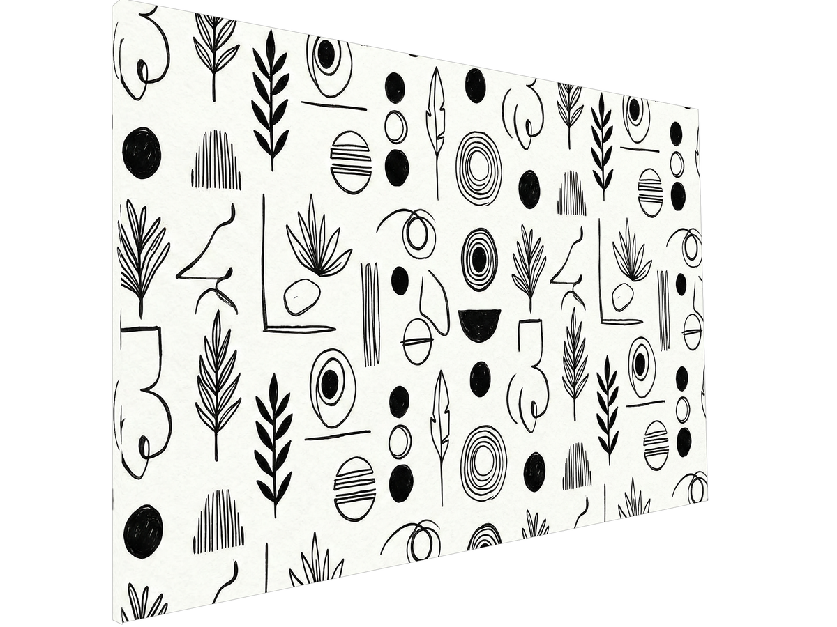 Concept Crystal ® Magnetic Metal Board – Dry-Erase Wall Board & Strong Magnet Bulletin Board for Offices, Homes & Classrooms – Modern & Durable Wall Organizer : Surreal Sketches
