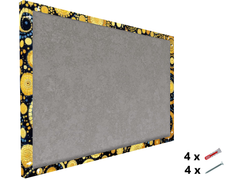 Magnetic Metal Board – Dry-Erase Wall Board & Strong Magnet Bulletin Board for Offices, Homes & Classrooms – Modern & Durable Wall Organizer : Coin cat