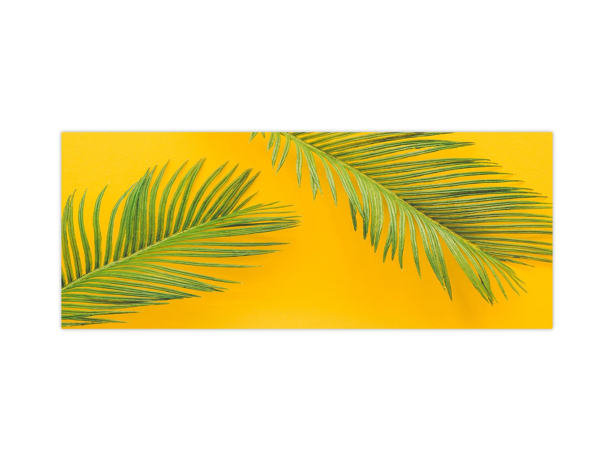 Design glass backsplash - Tempered Glass BBS29 splashback w/wo magnetic properties : Nature Series : Yellow leaves