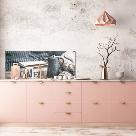 Wide format Wall panel - Design backsplash BBS34 w/wo magnetic properties : Miscellaneous series : Home