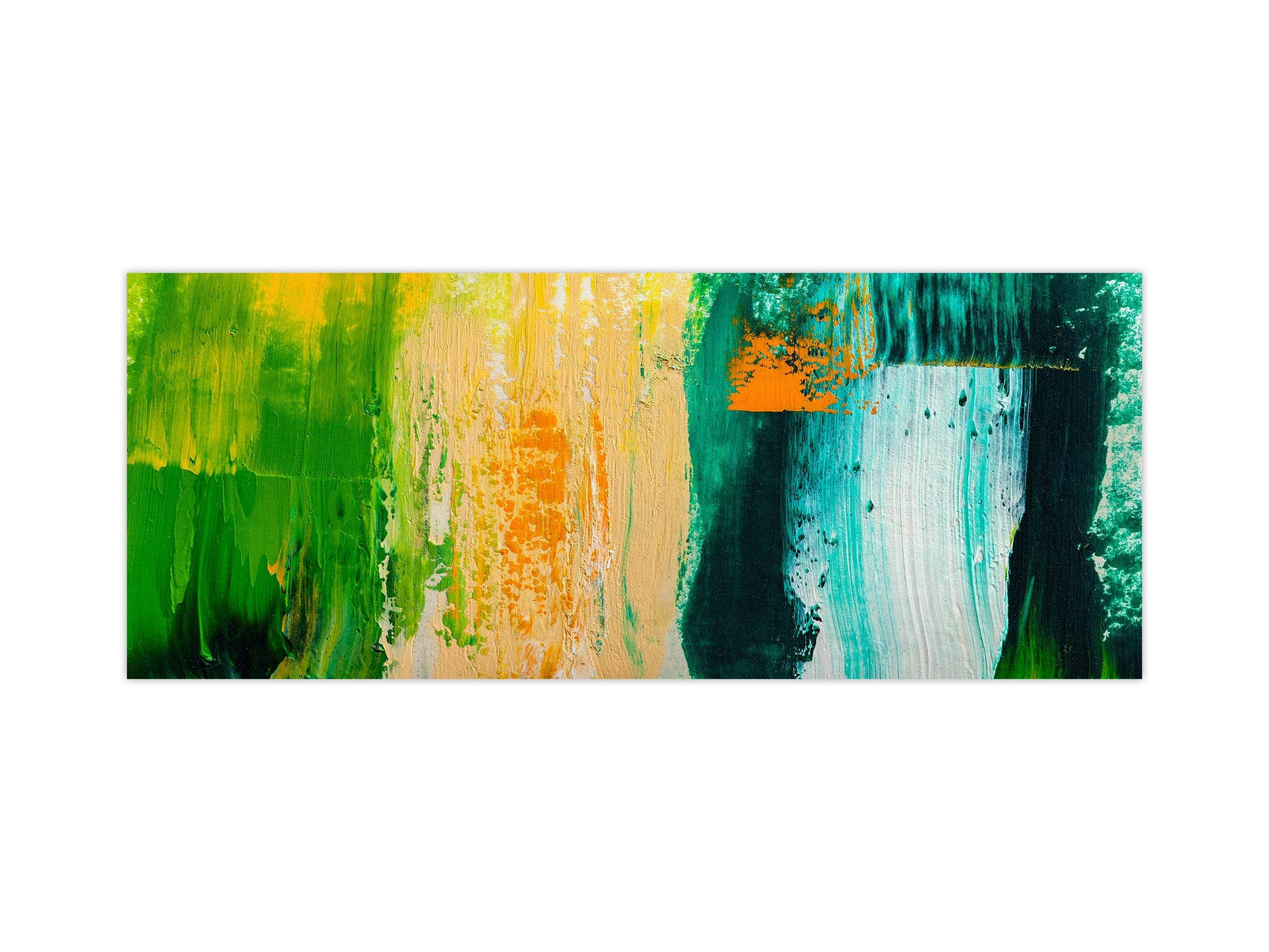 Contemporary glass kitchen panel - Wide format wall backsplash BBS30 w/wo magnetic properties : Art. Series : Abstract art background 4