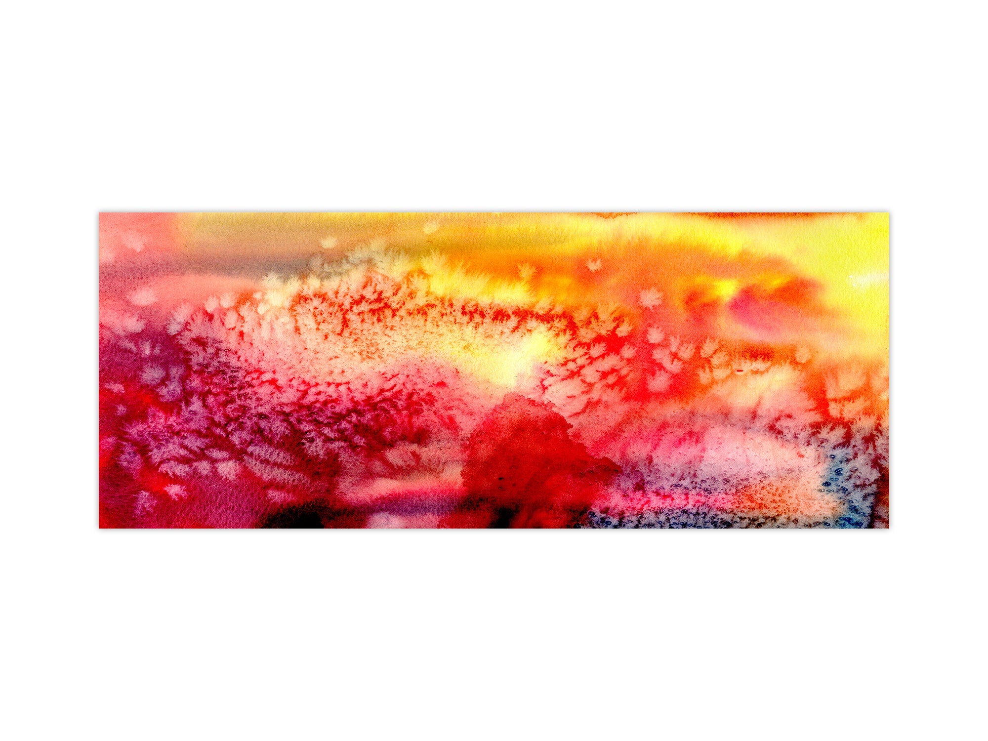 Stylish glass backsplash - Photo glass upstand BBS31 w/wo magnetic properties : Textures series : Abstract multicoloured background