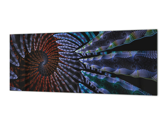 Wide format Wall panel - Design backsplash BBS34 w/wo magnetic properties : Miscellaneous series : Colour fireworks