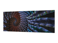 Wide format Wall panel - Design backsplash BBS34 w/wo magnetic properties : Miscellaneous series : Colour fireworks