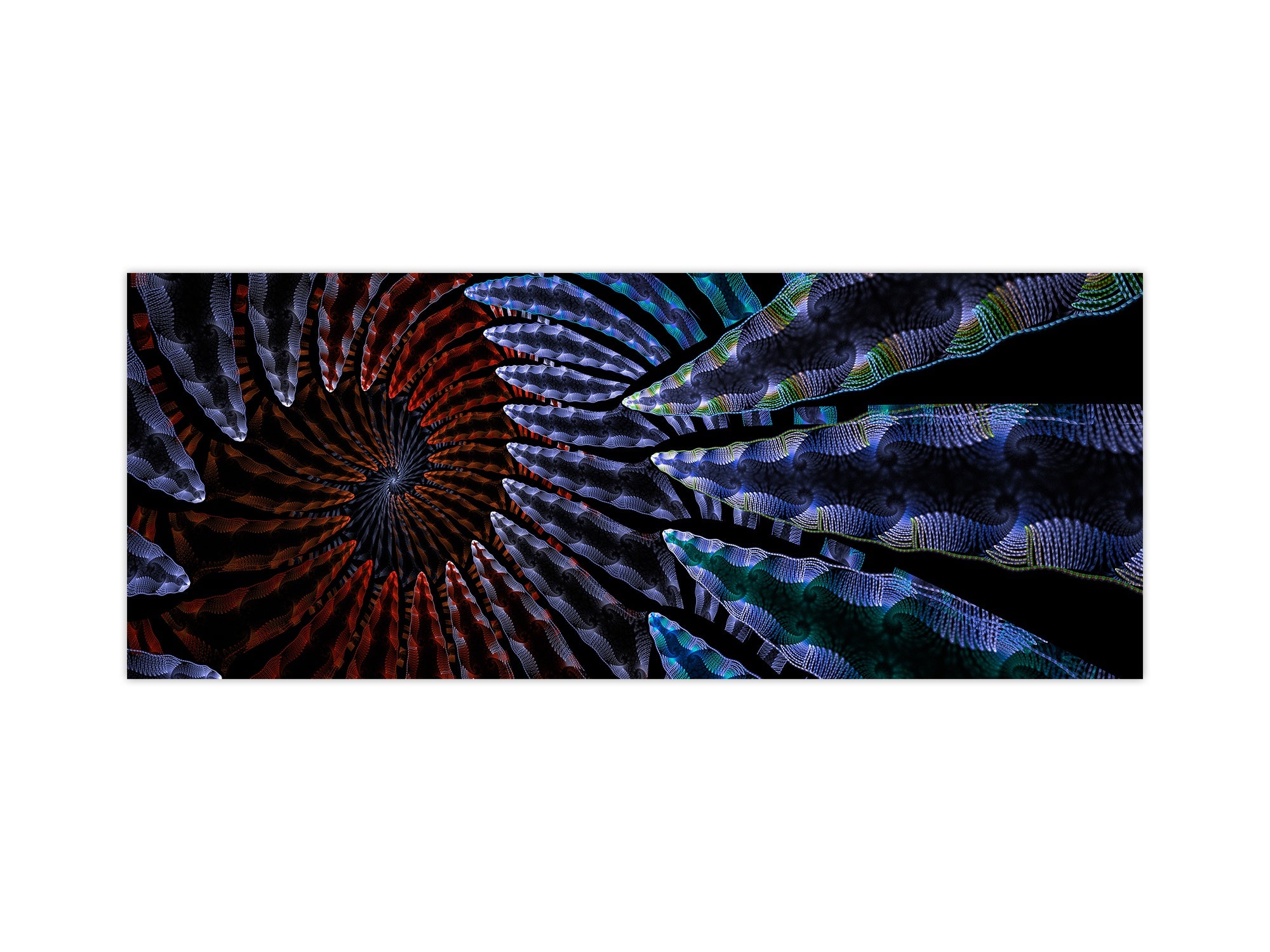 Wide format Wall panel - Design backsplash BBS34 w/wo magnetic properties : Miscellaneous series : Colour fireworks