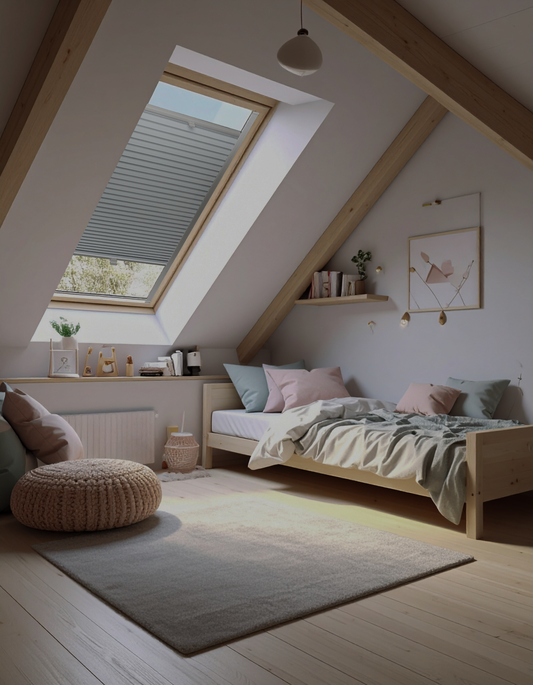Honeycomb Skylight Custom Made Pleated Blinds