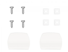Installation set for Custom Pleated Blinds - Secure drill-mount