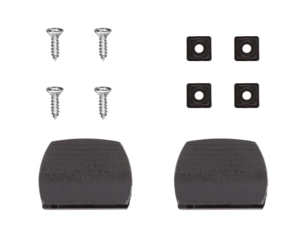 Installation set for Custom Pleated Blinds - Secure drill-mount