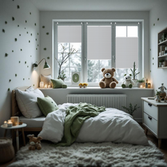 CUSTOMISED Honeycomb Pleated Blinds WITH DRILLING – Made-to-measure – Up and down Shades – 6 Different Fabric Colours – Honeycomb Blackout Blinds