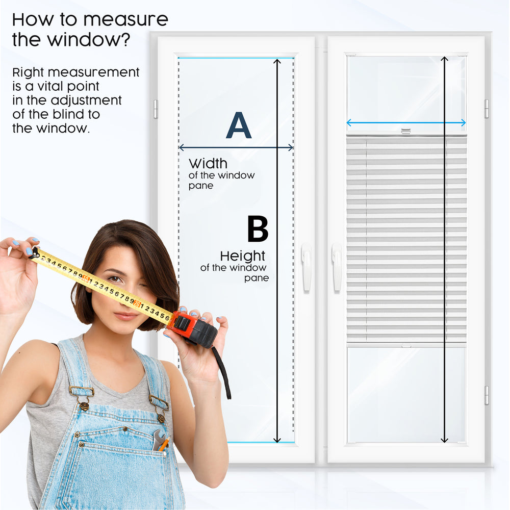Close-up of installation guide visuals and measurement instructions for drilling setup