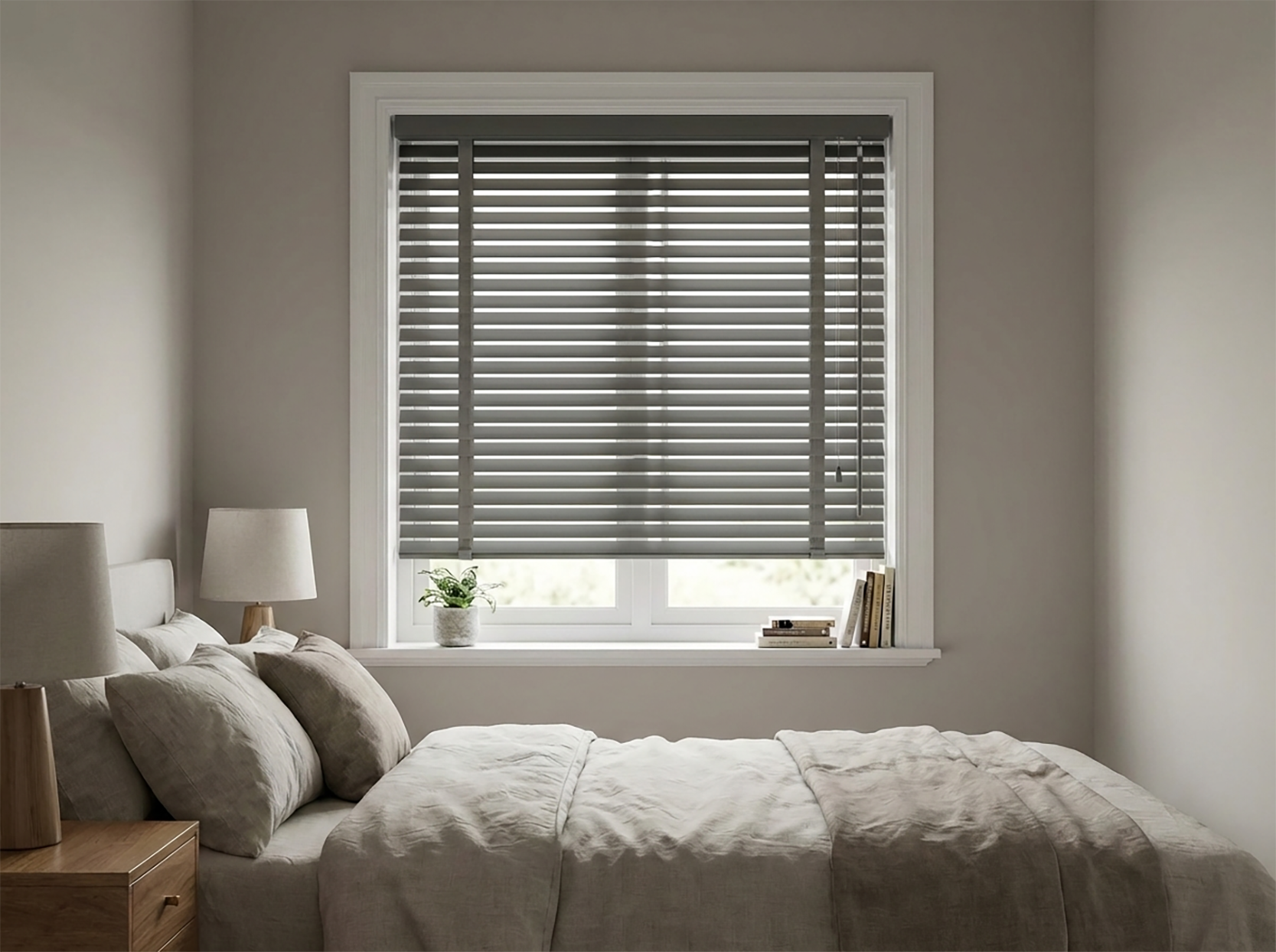 XXL 50mm Wooden Venetian Blinds – Recess Mount