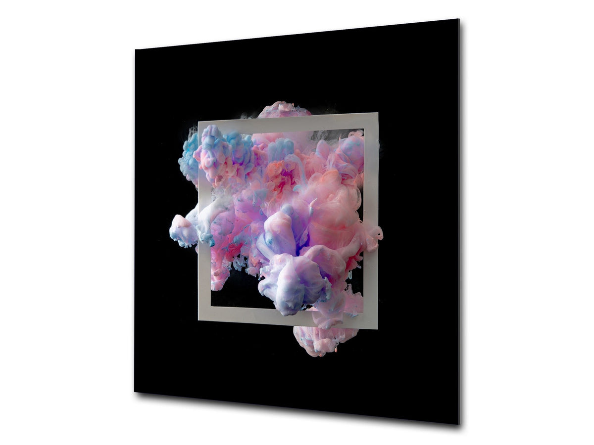 Unique Glass kitchen panel – Tempered Glass backsplash – Art design Glass Upstand NBS15: Art Series : Minimal luxury 2