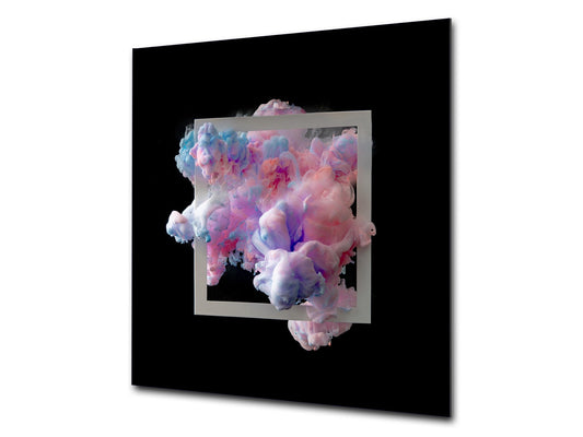 Unique Glass kitchen panel – Tempered Glass backsplash – Art design Glass Upstand NBS15: Art Series : Minimal luxury 2