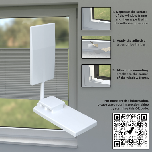 XL Honeycomb No-Drilling, Installation Within Window Frame Pleated Blinds