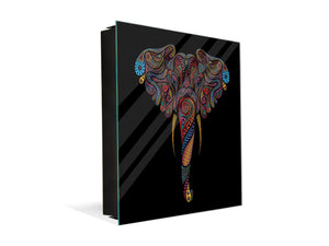 Elegante Caja de Llaves con decoración a tu gusto K12 Elefante de color