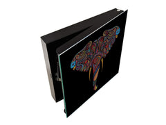 Wall Mount Key Box together K12 Colored elephant