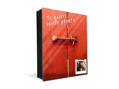 Armario de llaves con decoración a elegir K10 Pestillo antiguo sin entrada