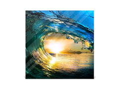 Wall Mount Key Box together with Decorative Dry Erase Board K14 Worldly motives: Waves