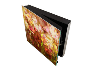 Wall Mount Key Box together with Decorative Dry Erase Board K14 Worldly motives: Orchids