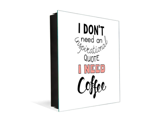 50 Keys Cabinet and Dry Erase Board in ONE K16 Doodle texts: I need coffee