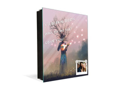 Key Cabinet Storage Box with Frameless Glass White Board K15 Chic world: Singing tree