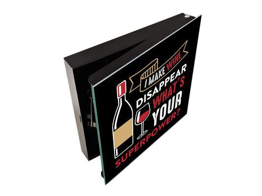 50 Keys Cabinet and Dry Erase Board in ONE K16 Doodle texts: Superpower